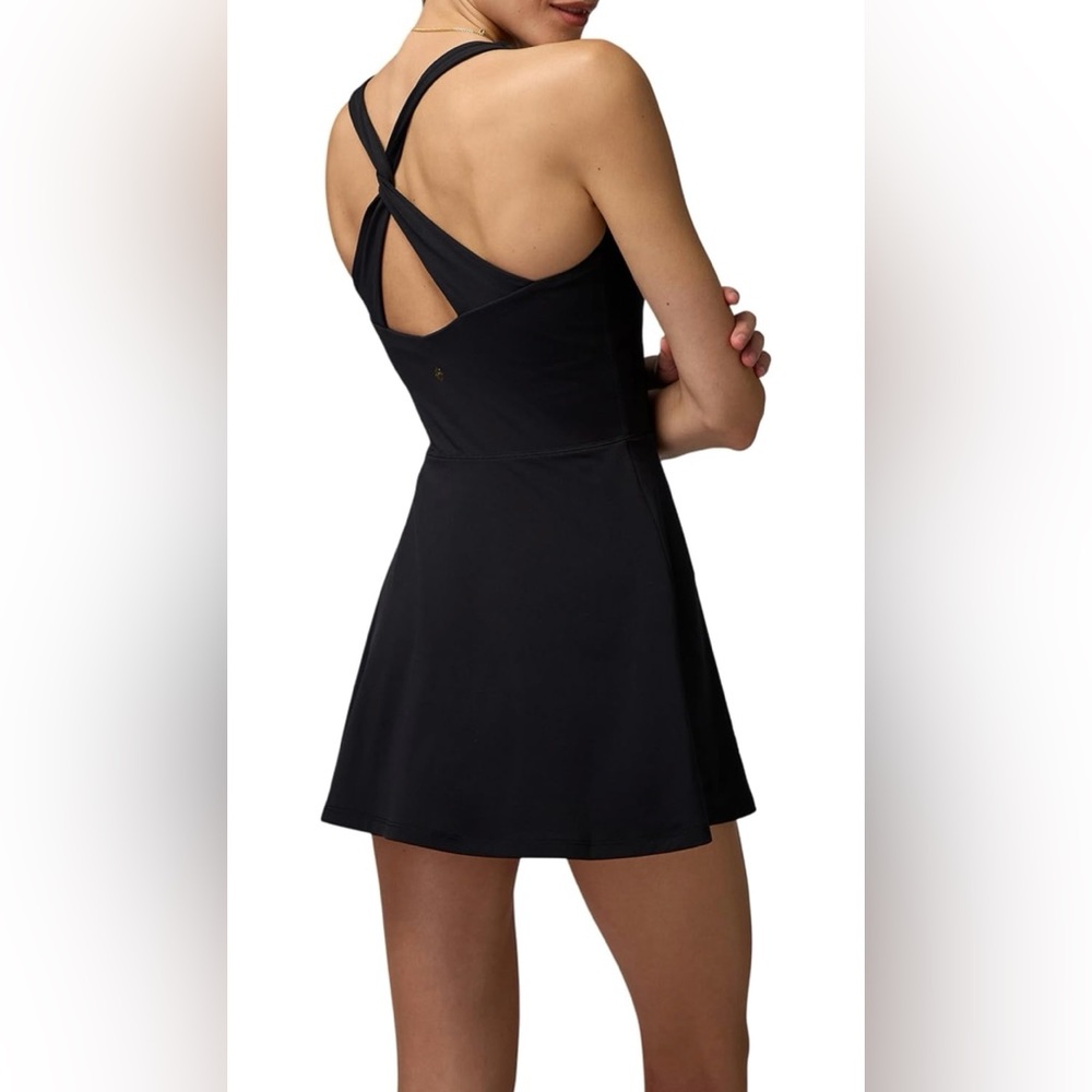 NWOT Spiritual Gangster Women's Lexi Active Dress - Size XL - Black